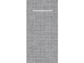 Serviettes bio Spanlin, 48 x 40 cm, pli 1/8, « Sherlock », gris