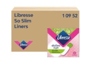 Libresse Slipeinlagen So Slim, ultradünn, ohne Duftstoff