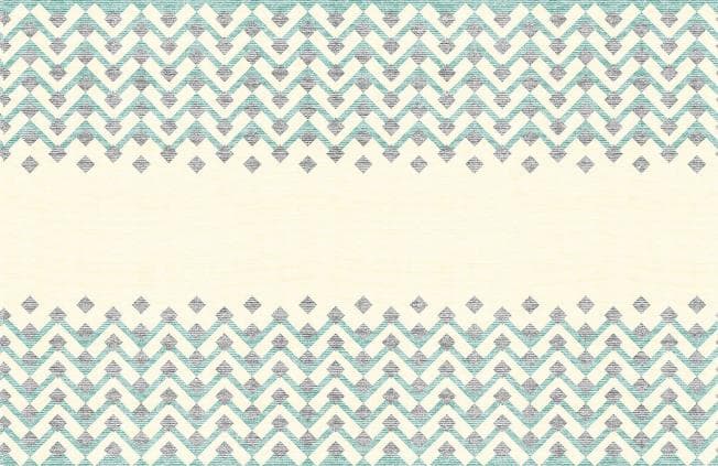 Chemin de table Airlaid, 40 cm x 24 m, "Oskar" beige-vert-noir