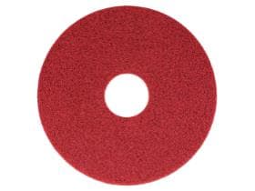 NuPad Diamond 400 rosso 12" 305 mm tampone per la pulizia con rivestimento in diamante.