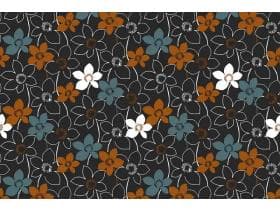 Chemin de table Airlaid, 40 cm x 24 m, "Cora" noir
