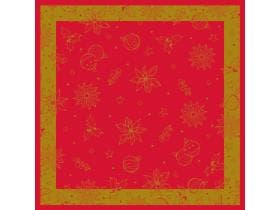 Nappes Airlaid, 80 x 80 cm, pliage 1/8, "Milan" rouge