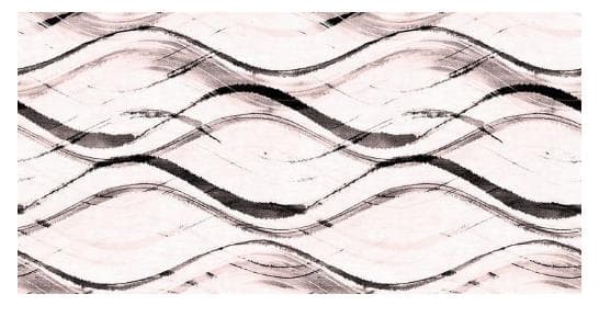 Chemin de table en Airlaid, 40 cm x 24 m, "Albi" rose-noir
