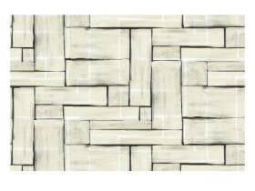 Chemin de table Airlaid, 40 cm x 24 m, "Theo" pierre de galet-noir