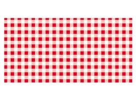 Chemin de table en Airlaid, 40 cm x 24 m, motif "carreaux" rouge