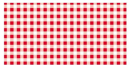 Chemin de table en Airlaid, 40 cm x 24 m, motif "carreaux" rouge