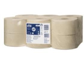 WC-Papier Tork Natural Mini Jumbo, (T2), Tissue naturbraun, Advanced,  2-lagig,