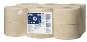 WC-Papier Tork Natural Mini Jumbo, (T2), Tissue naturbraun, Advanced,  2-lagig,