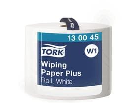 Putztuchrollen Tork Advanced 420, Hybrid hochweiss, 2-lagig, 1500 Blatt,