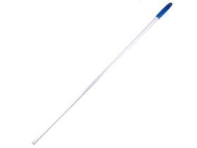 Astuccio in alluminio con impugnatura morbida, asta telescopica con foratura, 140 cm, Ø 23,5 mm.