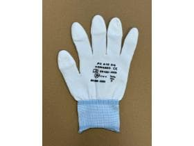 Guanti protettivi PU 610 DG, taglia 8/M bianchi, punta delle dita rivestita con