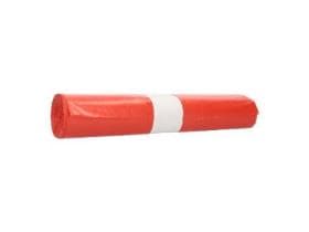Sacs poubelle 70 L 57,5 x 100 cm LDPE T50 rouge