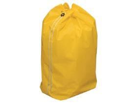 Sacco per lo smaltimento 70 litri, in nylon resistente; colore giallo,