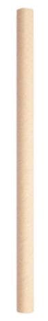 Pailles en papier droites, ø 8 mm, longueur 140 mm, couleur kraft naturelle,