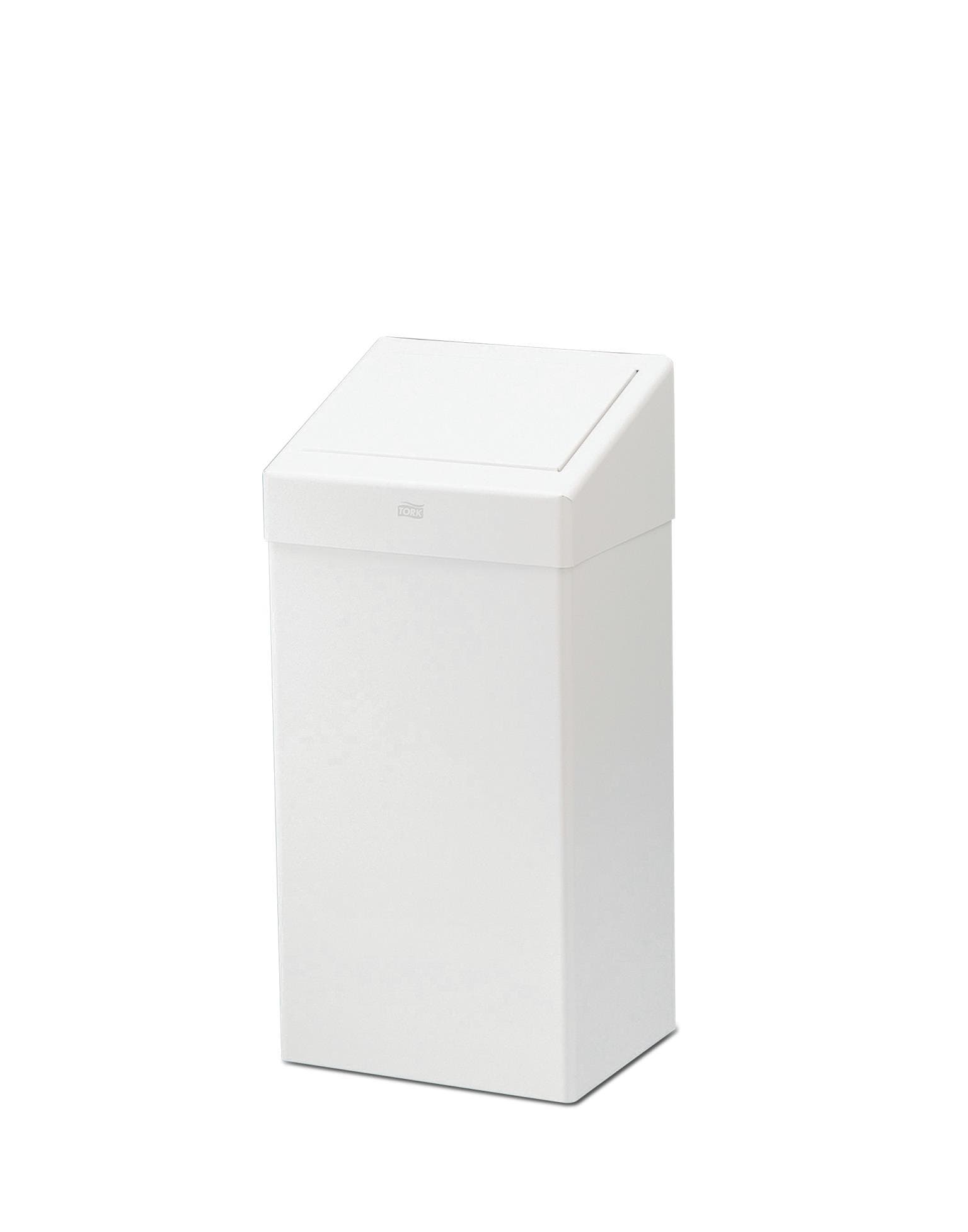 Cestino per rifiuti Tork B1, 50 lt., bianco H706 x P258 x L341 mm, facile da usare,