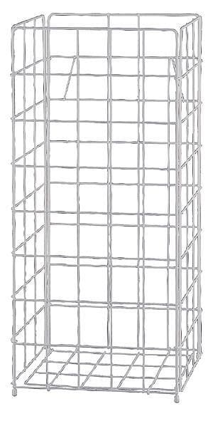 Cestino Tork L1,60 Lt., bianco H720 x P250 x L330 mm, in rete metallica,