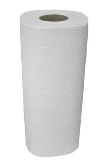 Rouleau de cuisine Katrin Plus 64, 3 plis, blanc brillant, taille de feuille 23 cm x 26 cm,
