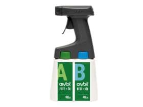 Nettoyant spécial Arvox Pro Graisse + Huile, nettoyant à deux composants (2 x 0,4 litres)