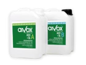 Nettoyant spécial Arvox Pro graisse + huile, nettoyant à deux composants (ensemble de 2 x 5 litres)
