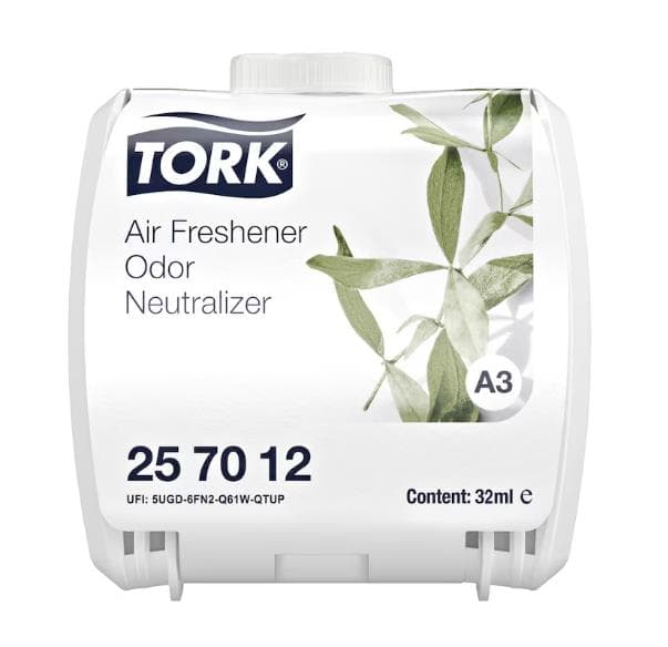 Deodorante per ambienti continuo Tork, 32 ml, neutralizzatore di odori, A3.