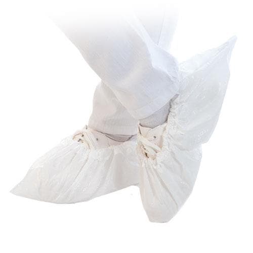 Surchaussures en CPE 50 my avec revêtement TPE (Anti Slide), longueur 41 cm