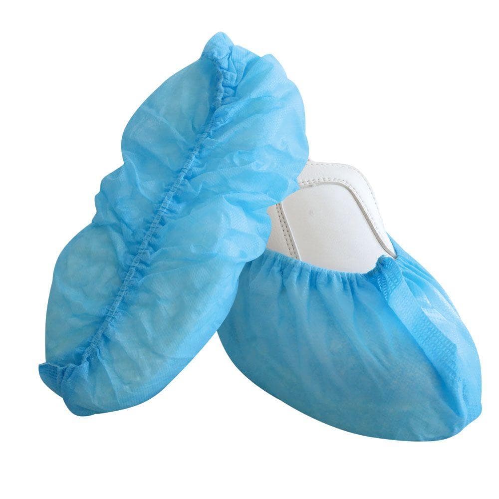 Surchaussures VARIABLE, en polaire PP, bleu longueur 46 cm, pour machines Hygomat,