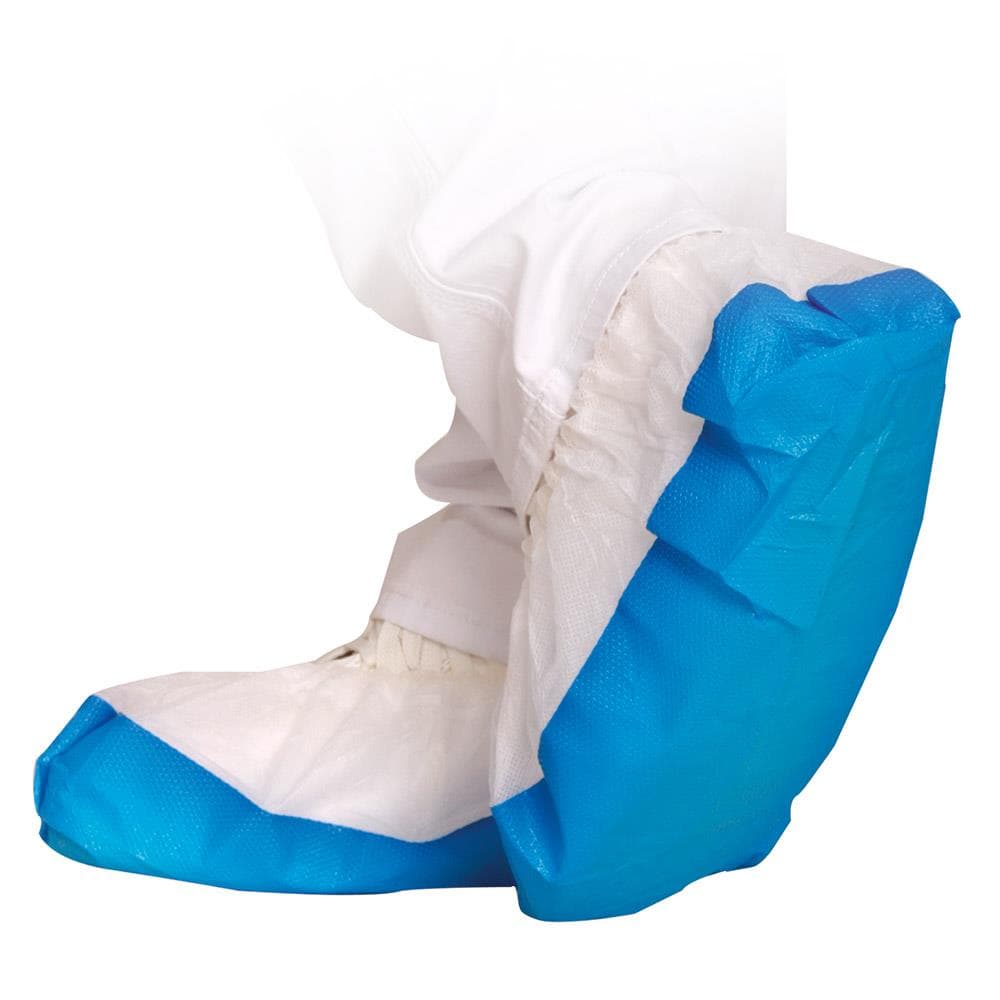 Surchaussures STRONG, longueur 40 cm, tige PP blanche, semelle extérieure en