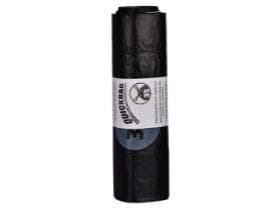 Sacco per rifiuti Quick-Bag 35L extra resistente 600 x 600 + 60 mm, 34 micron, con coulisse
