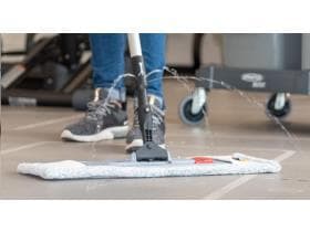 Maniglia per doccetta, 145 cm, con foro trasversale, Ø 23,5 mm