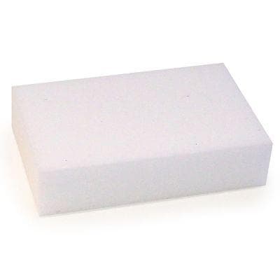 Gomme magique en mousse high-tech, 11 x 7 x 3 cm, élimine les taches tenaces.