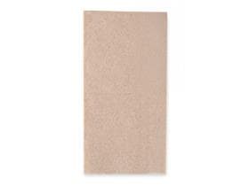 Tovaglioli eco marroni 1 velo, 33 x 33 cm, piegati 1/8, non stampati