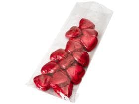 Sacchetto piatto in cellophane, qualità 400 P trasparente, 110 x 220 mm