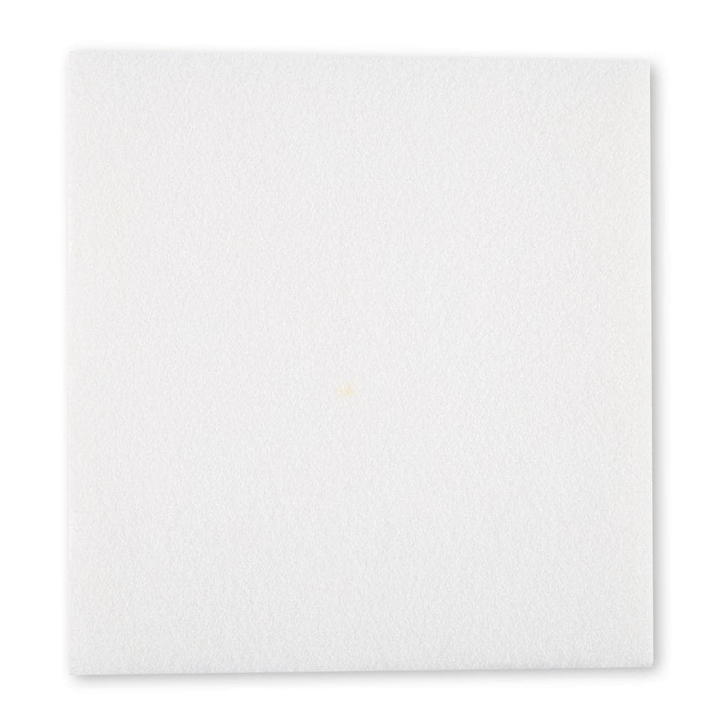 Chiffon multi-usages « Tetra », 145 g/m², tissu non tissé textile blanc, 38 x 40 cm, dense