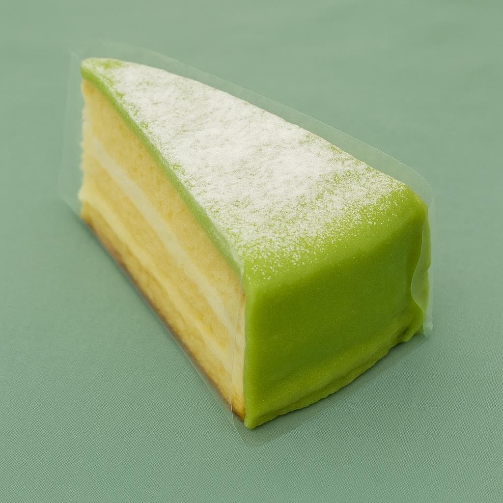 Caissettes à gâteaux en OPP 25 my, 19 x 12 x 13 cm, trapézoïdales, transparentes.