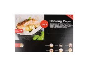 Feuille de papier sulfurisé de cuisson avec revêtement en silicone double face, 33 x 42 cm,