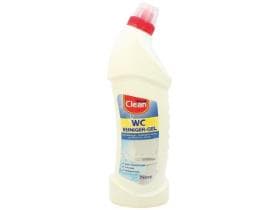 WC-Reinigergel mit Schräghalsflasche, CLEAN, 750 ml, Lemon-Fresh