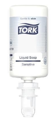 Savon liquide extra doux, Tork Premium (S4), 1000 ml, blanc, non parfumé,