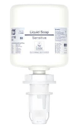 Savon liquide Tork Premium, peau sensible (S5), flacon de 525 ml, blanc, sans parfum