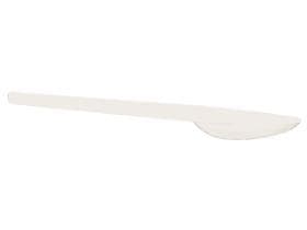 Coltello in plastica 17 cm, bianco