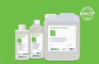Desowash Sensitive detergente mani per pelli sensibili, pH neutro