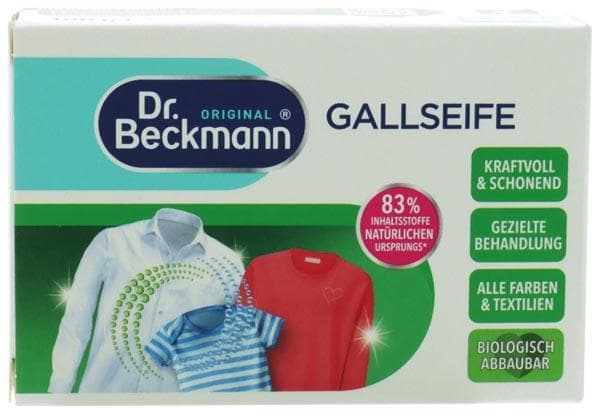 Sapone di gialla d'uovo Dr. Beckmann 100 g rimuovi macchie naturale.