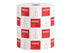 Handtuchrollen Katrin Classic M, 1-lagig naturweiss, 20,5 x 30 cm, 300 lfm,