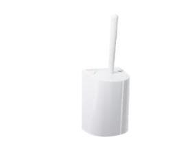 Set WC, Astro Whiteline, bianco, in plastica, 130 x 385 x 130 mm