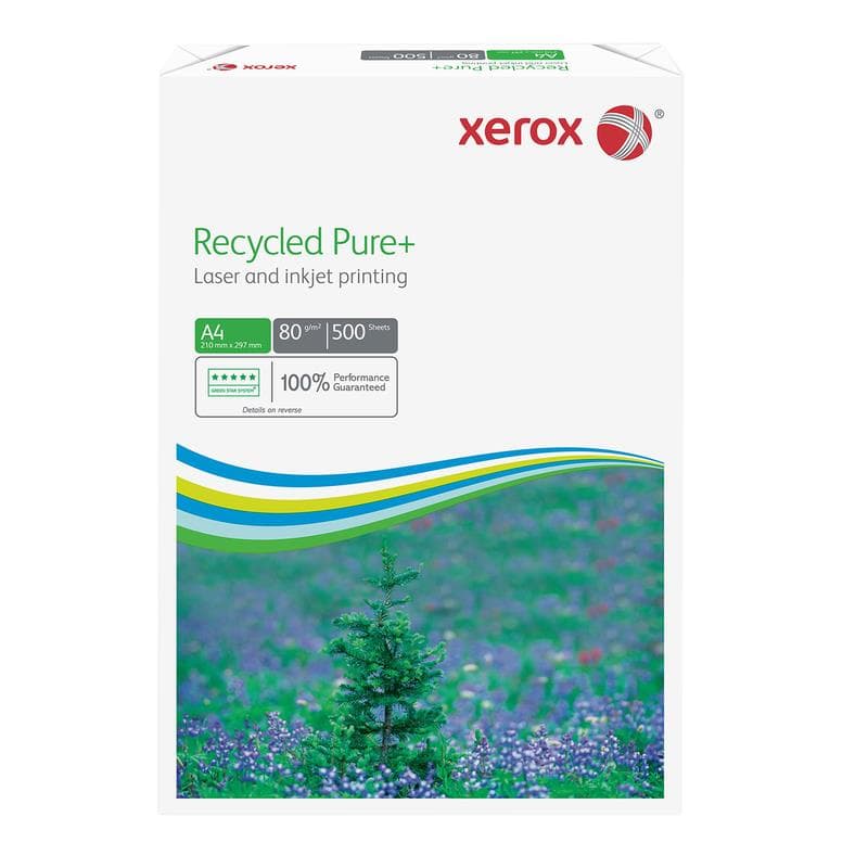 Papier recyclé Xerox Recycled Pure+ A4 80 g/m², blanc, 100 % recyclé