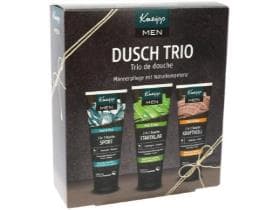 Kneipp GP Men Shower Trio 3x Doccia 2 in 1 da 75 ml ciascuno,