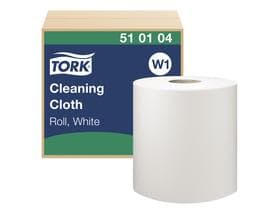 Putztuchrollen Tork Premium 510, Vliesstoff weiss, 1-lagig, 1000 Blatt,