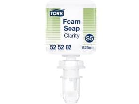 Savon mousse Tork Premium, pur (S5), flacon de 525 ml, transparent, non parfumé