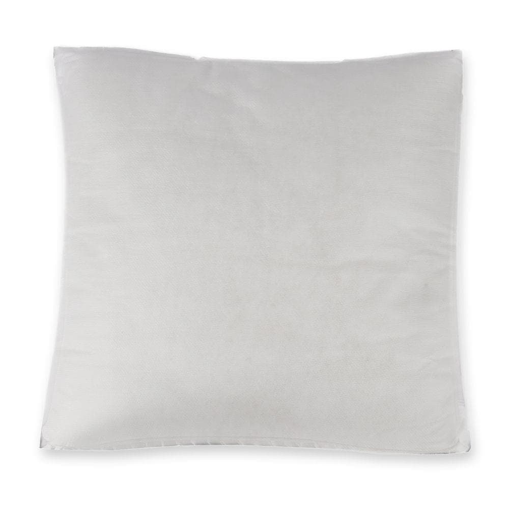Cuscino monouso in PP, con imbottitura in PP bianco, 40 x 40 cm, confezionato singolarmente