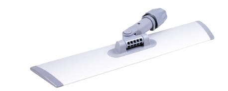 Supporto per mocio in alluminio "AMO", 40 cm grigio, attacco per manico Ø 22 e 23,5 mm.