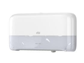 Tork Doppelrollenspender für Mini Jumbo Toilettenpapier, B432 x H256 x T146 mm